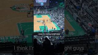 I think I’m suiting up boys🤫🤫 #nba #celtics #funny