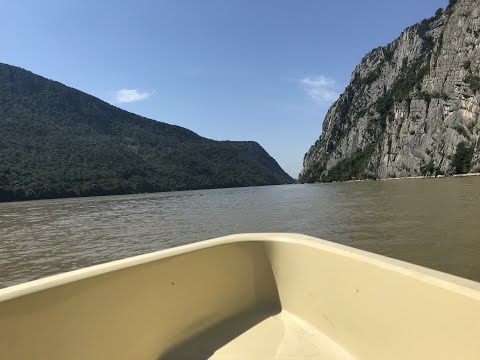 Cu barca, la Cazanele Dunarii, sa vedem chipul lui Decebal, care a costat 1 000 000 de dolari! #313