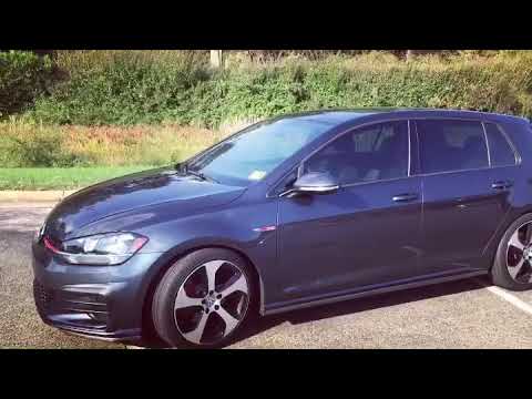 MK7.5 GTI with Eibach Pro Kit Springs and ECS wheel spacers