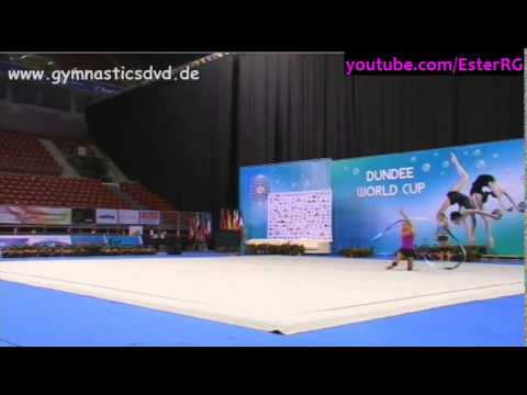 Elizaveta Nazarenkova Podium Training Ribbon - World Cup Sofia 2014