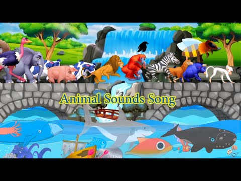 Animal Sounds Song | Best Animal Sounds Song | Baby Song  | Kids Song