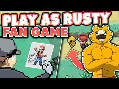 WE PLAY AS RUSTY IN POKEMON!? - (Pokémon Rusty Fan Game Gameplay)
