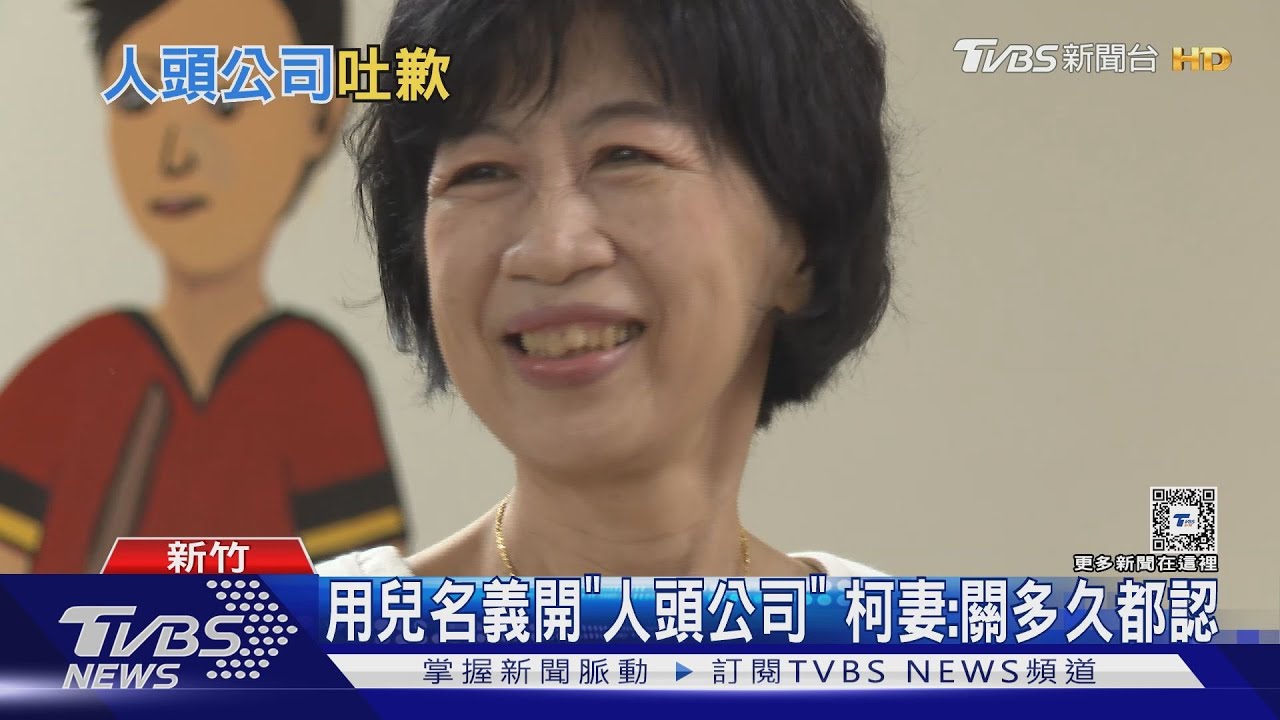 認了!開人頭公司 陳佩琪:有犯意未犯行
