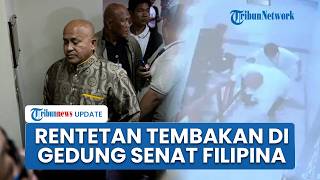 Rentetan Tembakan Guncang Gedung Parlemen Filipina saat Dugaan Penangkapan Senator oleh ICC