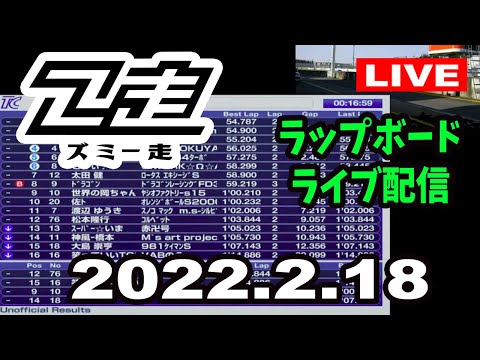 ズミー走　ラップボードライブ配信　2022年2月18日