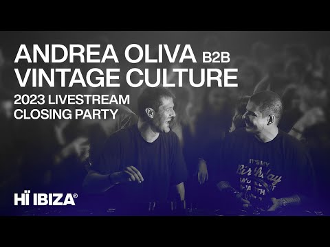 Andrea Oliva B2B Vintage Culture Live From Hï Ibiza's 2023 Closing Party, The Vortex • Theatre Set