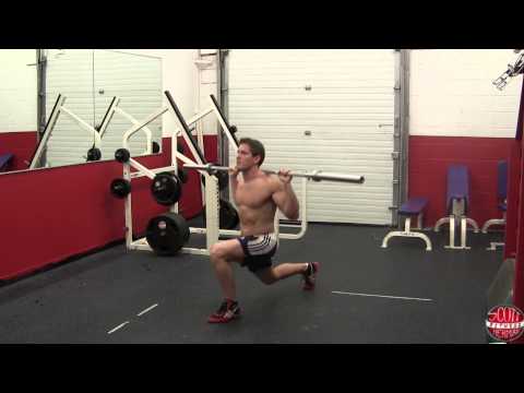 How To: Barbell Stepping Lunge