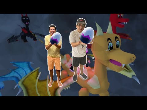 TENTE RESGATAR OS OVOS DE DRAGÕES ROUBADOS!!! - Roblox Baby Dragon