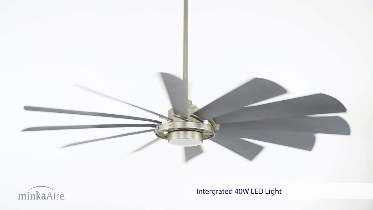 Video 1 Minka Aire Windmolen Ceiling Fan Lamps Plus