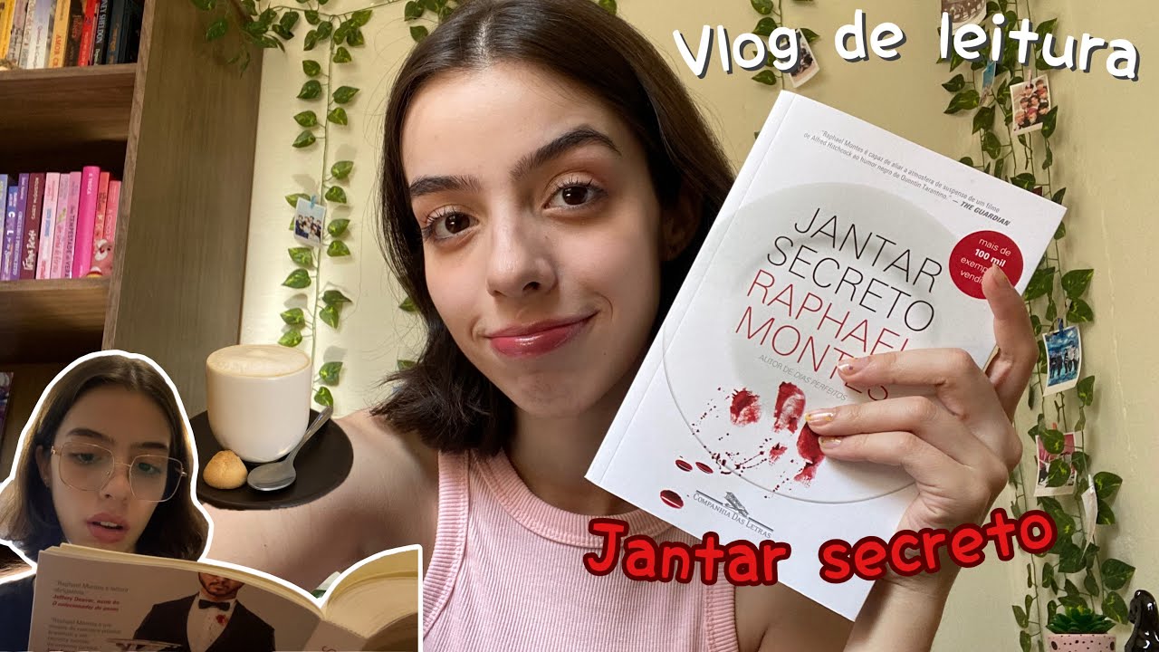 Vlog de leitura “Jantar secreto”📖🍽️