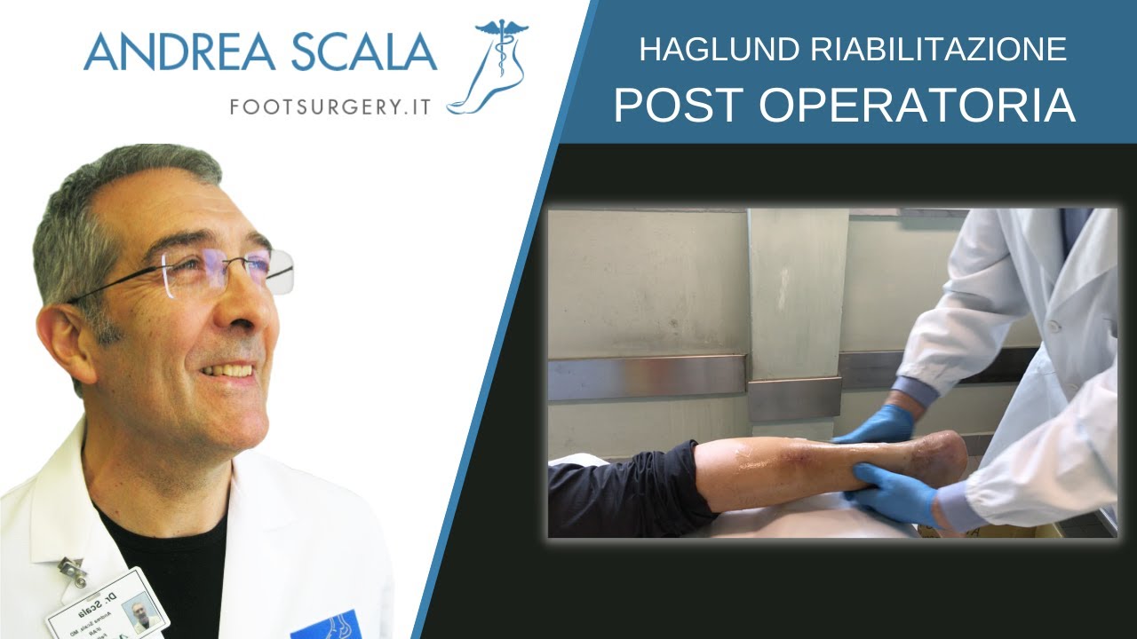 Morbo di Haglund riabilitazione post intervento | Haglund massaggio | Dott. Andrea Scala