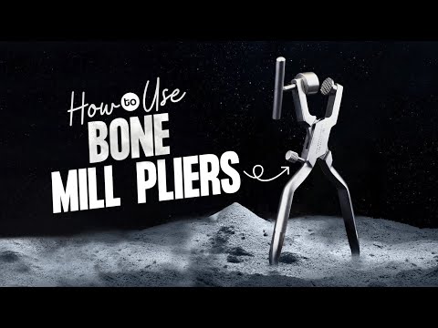 How to use Bone Mill Pliers | Waldent Bone Mill Pliers | Dentalkart