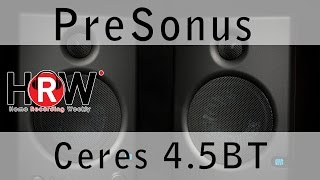 Video thumbnail for PreSonus Ceres 4.5BT monior speaker review by Kern Ramsdell
