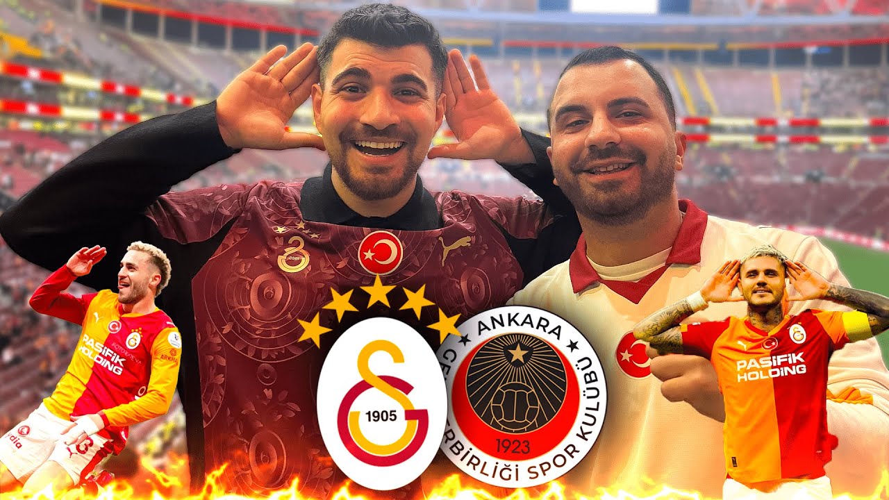 ICARDI ATTI STAD YIKILDI MÜTHİŞ GERİ DÖNÜŞ | Galatasaray 3-2 Gençlerbirliği Stad Vlog
