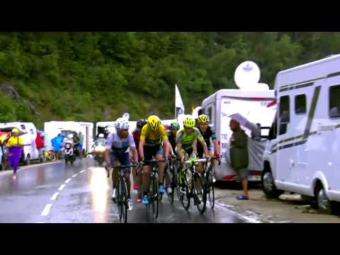 Last kilometer – Stage 12 (Lannemezan / Plateau de Beille) - Tour de France 2015