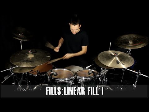 jamespaynedrums.com - Linear Drum Fills/chops 1 Drum lesson