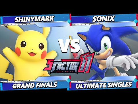 S Factor 11 GRAND FINALS - ShinyMark (Pikachu) Vs. Sonix (Sonic) Smash Ultimate - SSBU