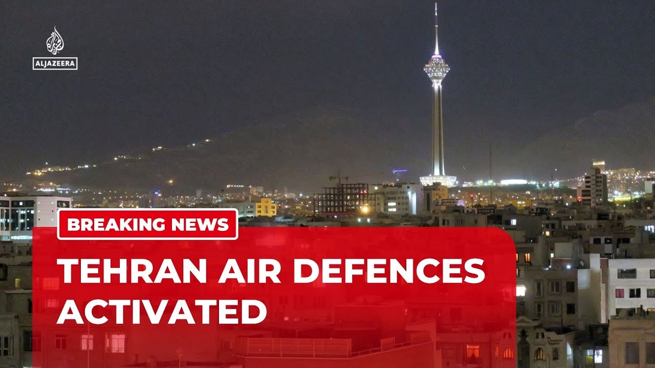 Air ⁠defence systems have been engaging ⁠'hostile targets' in Iran's capital Tehran