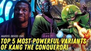 TOP 5 Most Powerful Variants Of Kang The Conqueror in Marvel Comics