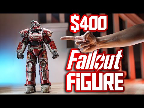 The Most Expensive Action Figure I own! Threezero Fallout Power Armor - Shooting & Reviewing