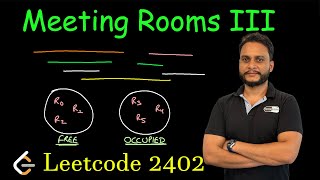 YouTube video 'Meeting Rooms III | Leetcode 2402'