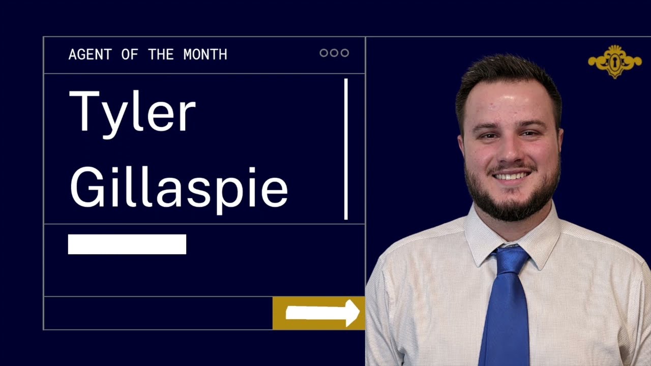 Agent of the Month | November 2021 Tyler Gillaspie