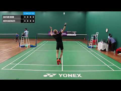 Bastian Bohm Vs  Koen Hageraats    Indian Open Racketlon 2025