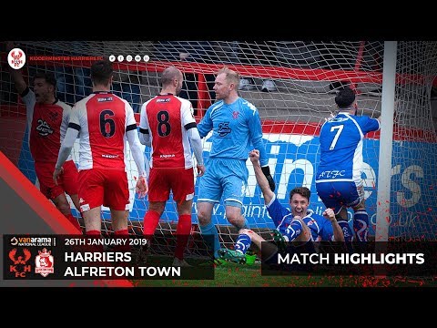 Match Highlights: Harriers 0-1 Alfreton Town 26/01/19