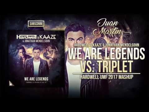 We Are Legends vs. Triplet vs. Cold As Ice vs. Be (Hardwell UMF 2017 Mashup)