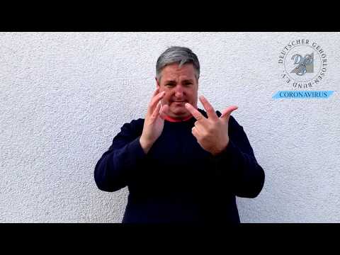 DGB-Film 05/2020 mit DGS und UT "Statement von D. Büter zur aktuellen Situation in der Corona-Krise"