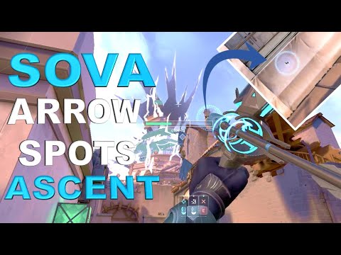 *BEST* SOVA ARROW SPOTS (WITH TIMESTAMPS) | ASCENT | VALORANT GUIDE