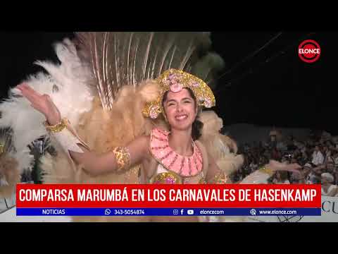 Comparsa "Marumbá" en los Carnavales de Hasenkamp