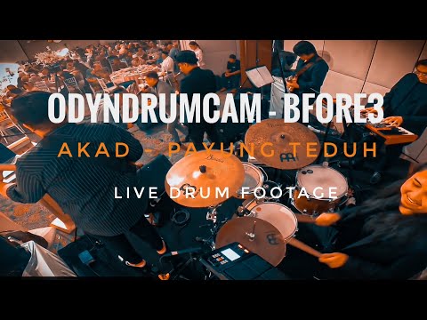 ODYNDRUMCAM - Bfore3 -akad(payungteduh)- drum/band footage