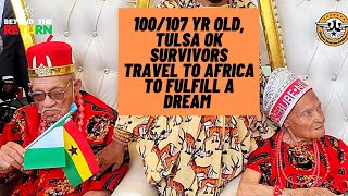 "If we can do it, you can travel to Africa too!" African American fulfill a dream come true