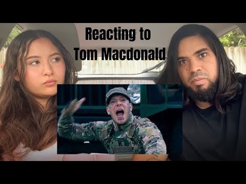 Girlfriend First Time Ever Listening & Reacting to TOM MACDONALD - America (Artist Reacts)