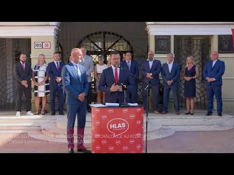 HLAS-SD PREDSTAVIL KANDIDÁTOV PRE MICHALOVCE A KOŠICKÝ KRAJ