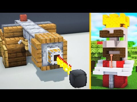 TOP 15 Castle Build Hacks YOU MUST See in Minecraft!