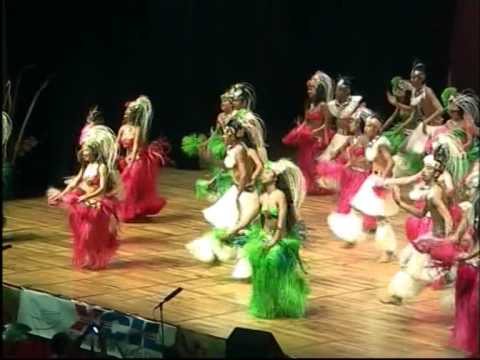 Te Au O Tonga Drum dance 2005 Cook Islands Rarotonga