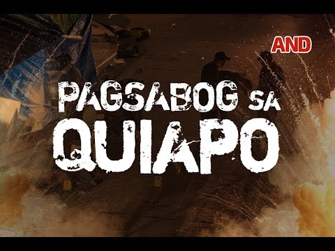 Pagsabog sa Quiapo