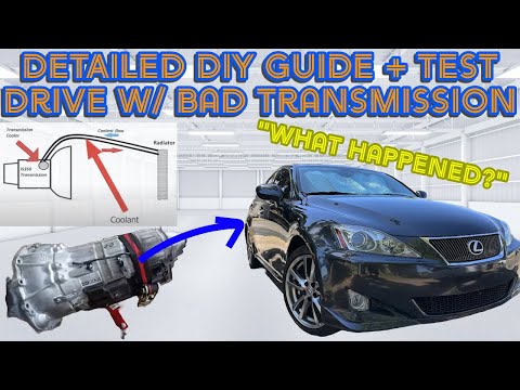 Full Transmission Replacement Video + Fluid change For 2008 Lexus IS350 (2006-2012)