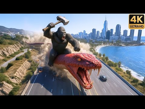 KING KONG vs CRIMSON TITANOBOA | Rise of the Red Serpent