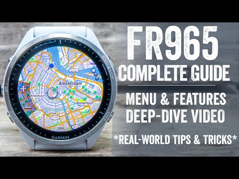 Garmin Forerunner 965: The Complete Beginners Guide