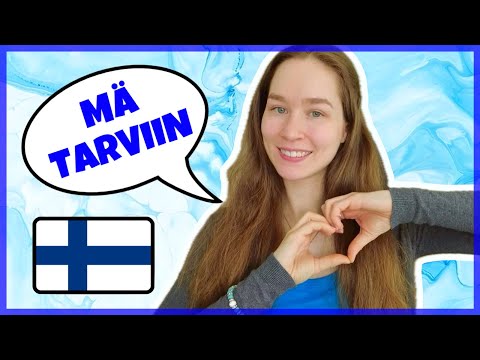 Mini Sentences in Finnish: I Like, I Don't Like & I Need (+ puhekieli versions)