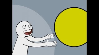 Running away balloon meme template but its animated