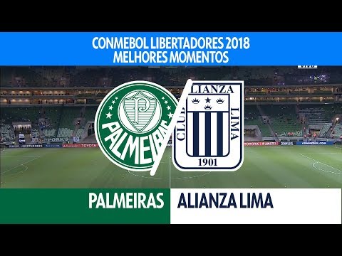 Melhores Momentos - Palmeiras 2 x 0 Alianza Lima - Libertadores - 03/04/2018