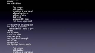 Lyric for "Past Images" 1