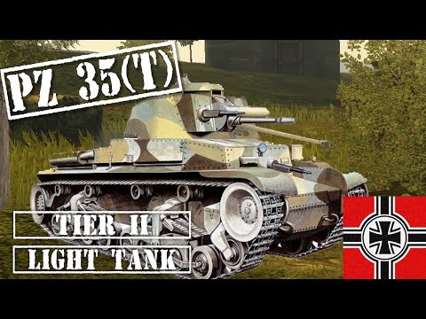 WOT Blitz - Pz. 35(t) Tank Review - German Tier 2 Light || World of Tanks Blitz ||