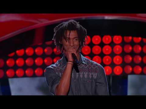 The Voice Blind Audition   Menlik Zergabachew Santeria, one of the best reggae