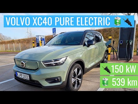 Volvo XC40 Pure Electric 🔋 Erster vollelektrische Volvo 🔌 Fahrbericht | Review | Reichweite [4K]