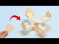 How To Make A Miniature Playground Spinner With Popsicle Sticks